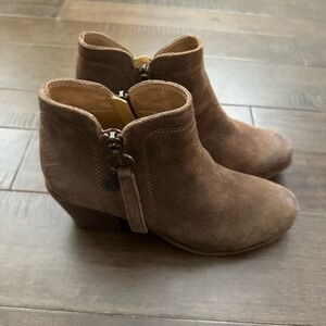Bussola Ankle Boots Booties Brown Tan Leather 40